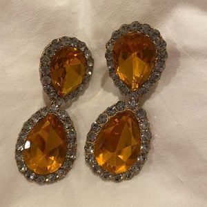 Zara drop earrings. Never worn